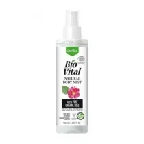 Bio Vital body mist spray with 100% pure organic rose