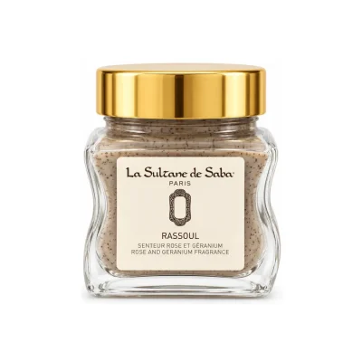 Расул-кремообразная глина Rassoul  Rose and Geranium Fragrance 50 мл